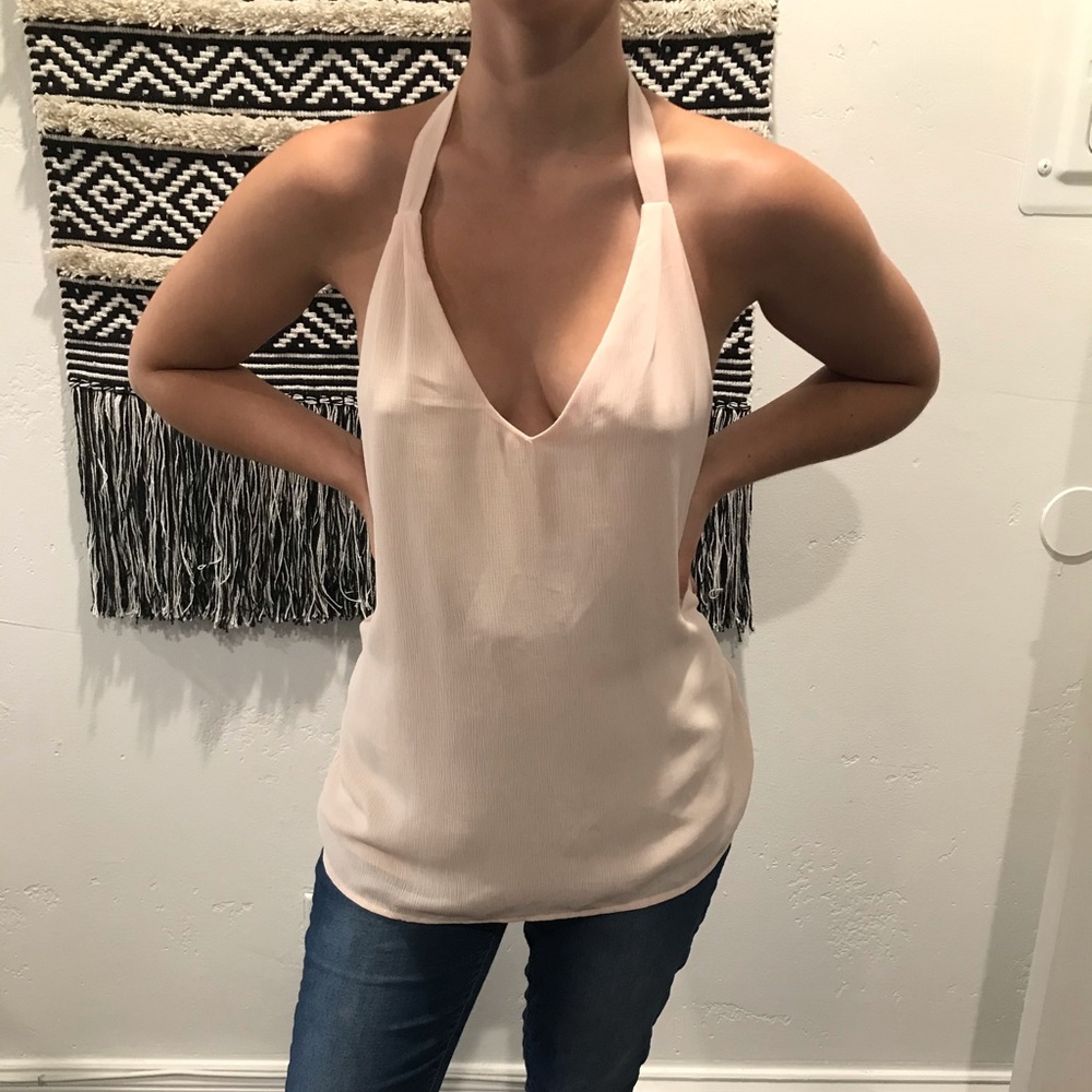 Forever 21 backless strap shirt